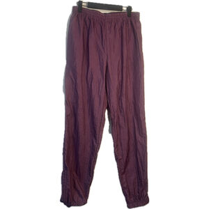 K*Swiss Women's Y2K Track Pants Zip Bottoms Drawstring Waist Size M (b9)